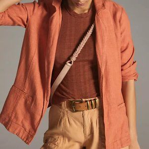 Anthropologie Vintage Washed Blazer